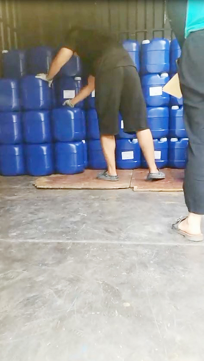 丰宝树脂装车